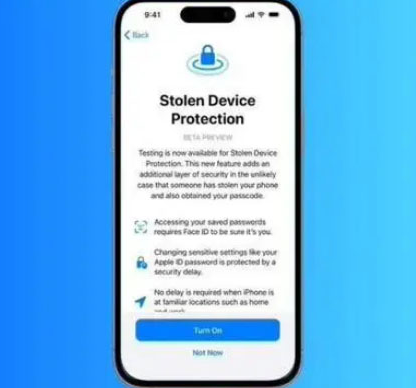 都兰苹果授权维修店分享被盗设备保护功能开启方法 