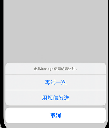 都兰apple维修iPhone上无法正常发送iMessage信息