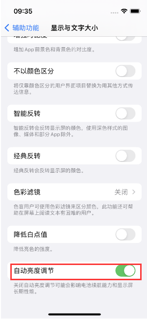 都兰苹果15维修店分享iPhone 15 Pro系列屏幕亮度 