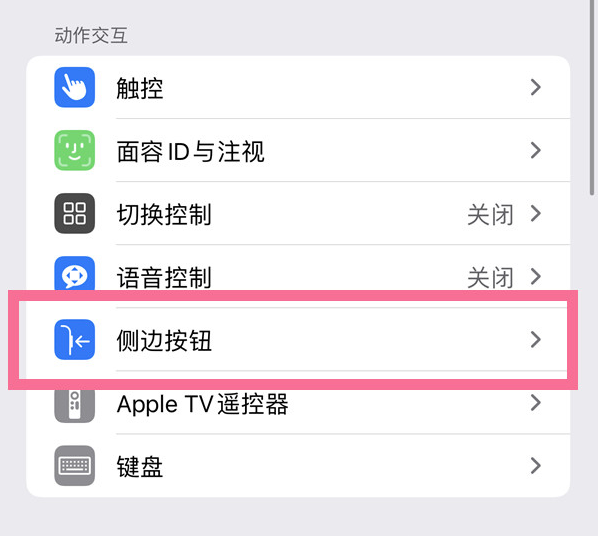 都兰苹果14维修店分享iPhone14 Plus侧键双击下载功能关闭方法 