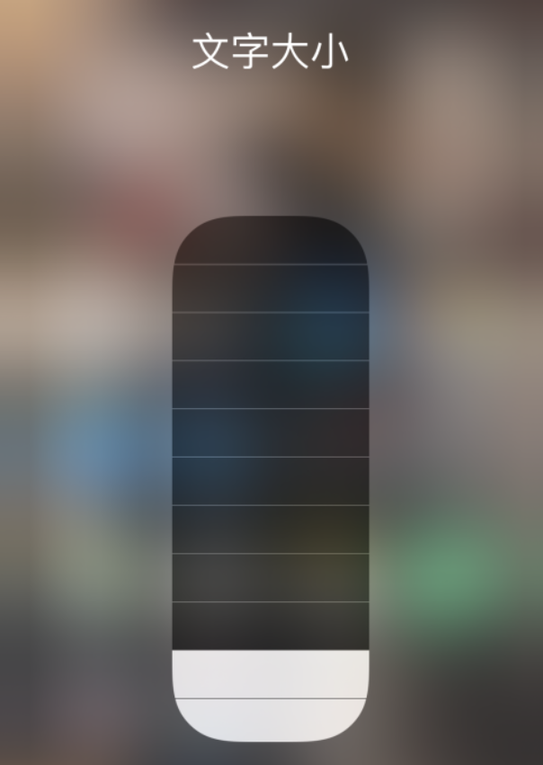 都兰苹果手机维修分享小技巧：在 iPhone 控制中心快速调节字体大小 
